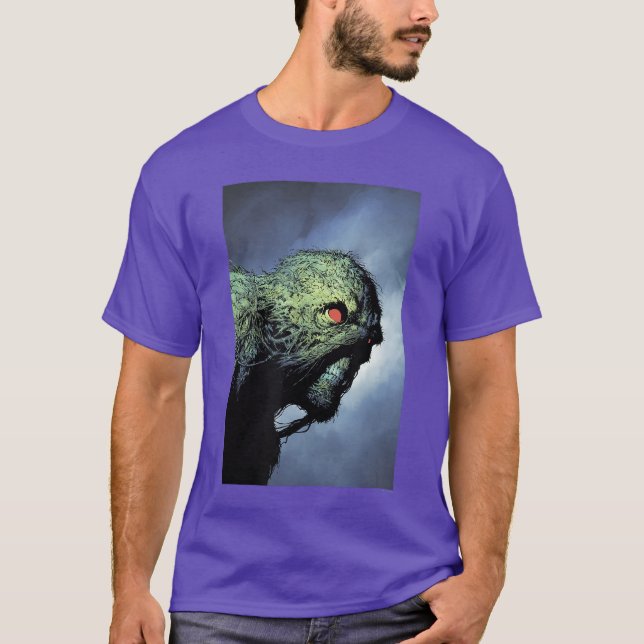 DC Comics Batman Swamphing Portrait Freunde T-Shirt (Vorderseite)