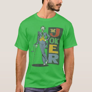 DC Comics Batman The Joker Lächeln Vintage-Stil D T-Shirt