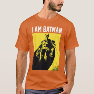 DC Comics Ich bin Batman Gelb Dunkles Poster Fülle T-Shirt