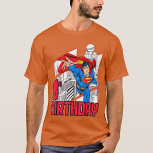 DC Comics Superman 8. Geburtstag lustig T-Shirt