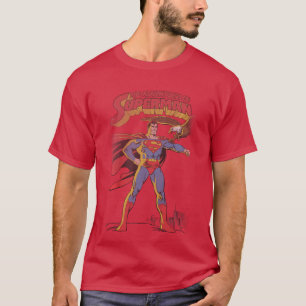 DC Comics Superman Abenteuer-Poster vintage T-Shirt