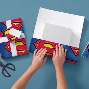 DC Comics   Superman   Classic Logo Geschenkpapier