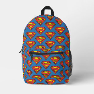 DC Comics Superman Klassisches Logo Bedruckter Rucksack