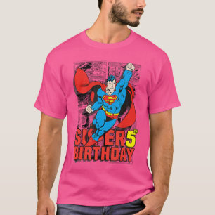 DC Comics Superman Super 5. Geburtstags-Comic lust T-Shirt