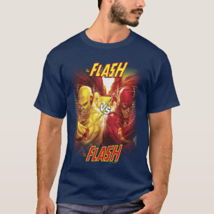 DC Comicshe Flash vs Reverse Flash Comic Held Post T-Shirt