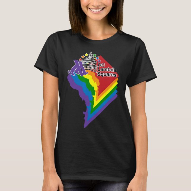 Dc Lambda Squares Apparel T-Shirt (Vorderseite)