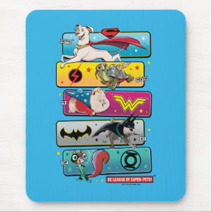 DC League of Super-Pets Panels Mousepad