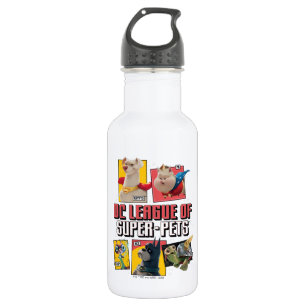 DC Liga der Super-Pets Charakterpanels Edelstahlflasche