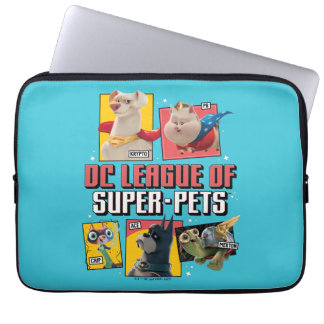 DC Liga der Super-Pets Charakterpanels Laptopschutzhülle
