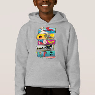 DC Liga der Super-Pets-Panels Hoodie