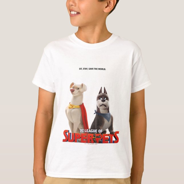 DC Liga der Theaterkunst der Super-Pets T-Shirt (Vorderseite)