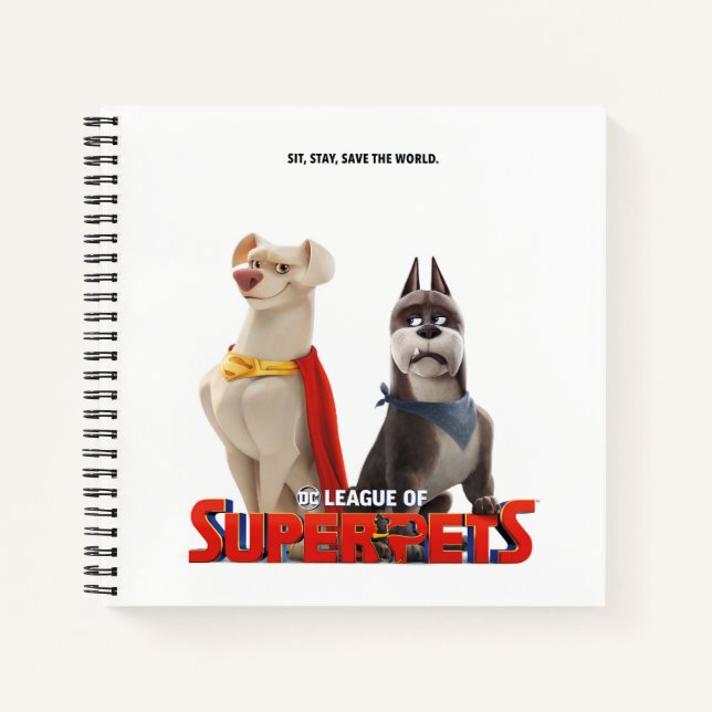 DC Liga der Theaterkunst der Superpets Notizbuch (Vorderseite)