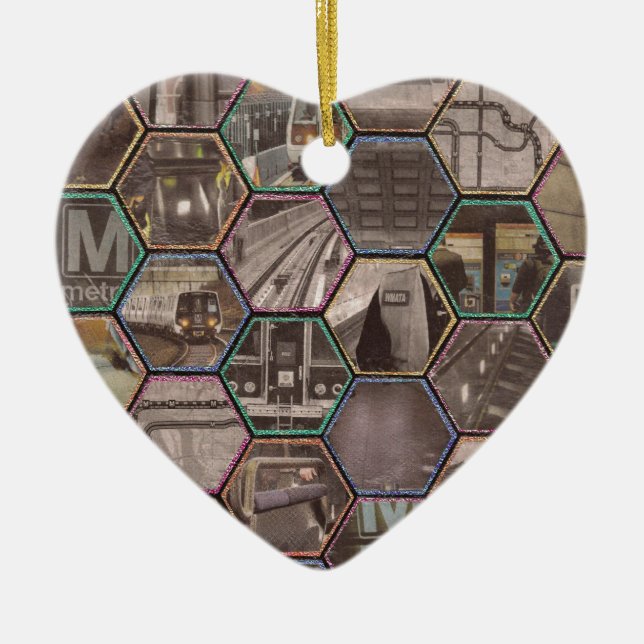 DC-Metro Keramik Ornament (Vorne)