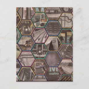 DC Metro Postkarte
