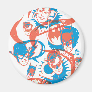 DC Originale - Logo Burst Magnet