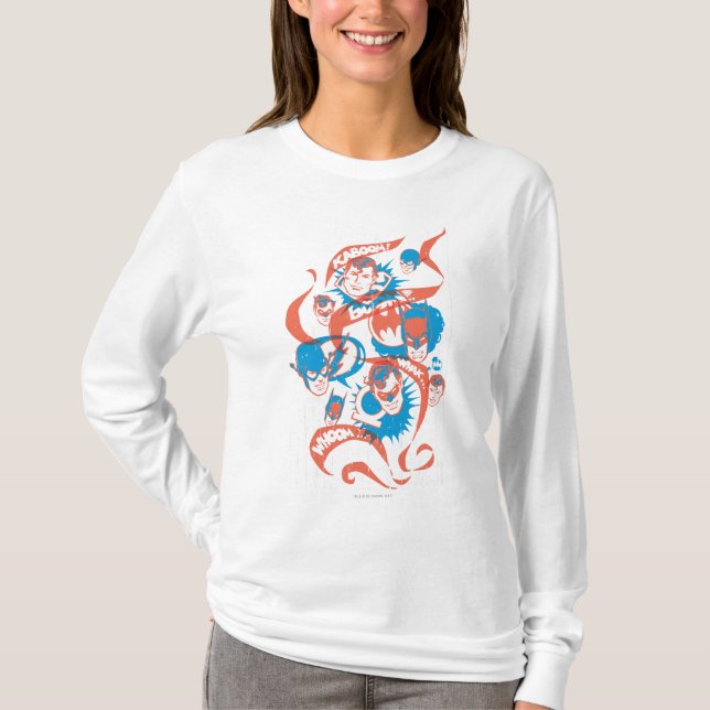 DC Originale - Logo Burst T-Shirt (Vorderseite)