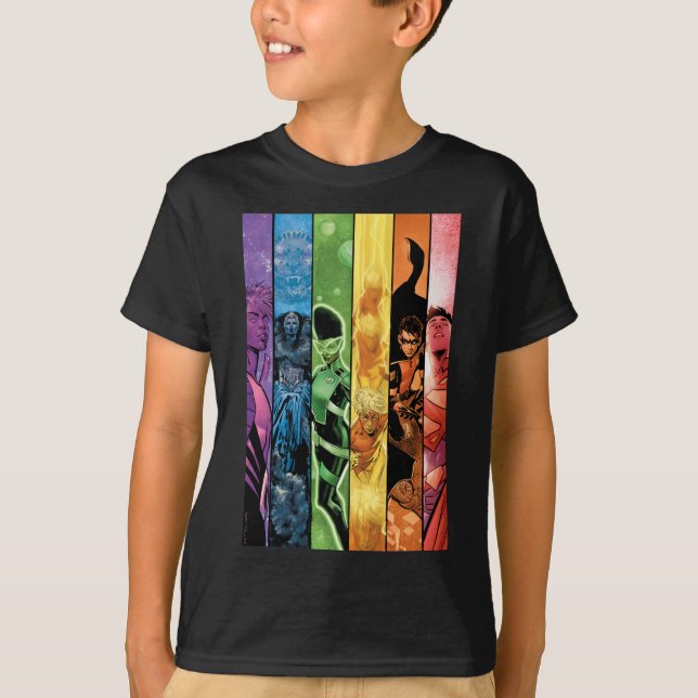 DC Pride Comic Cover 2022 T-Shirt (Vorderseite)