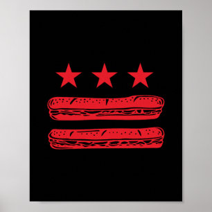 Dc Sandwich-Mann widersteht Sandwich-Werfer Anti-E Poster