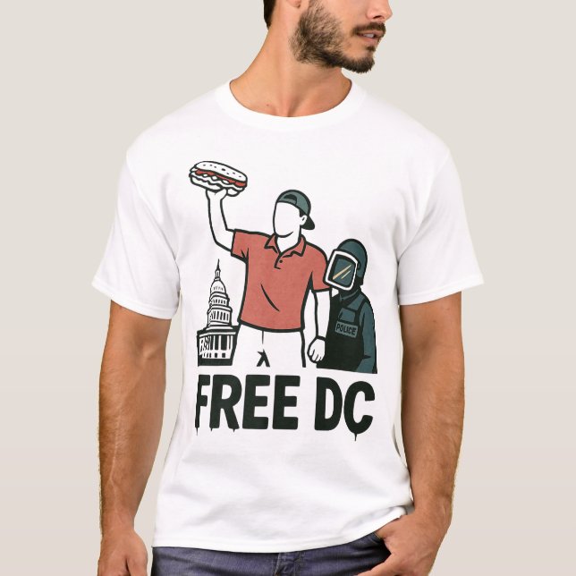 Dc Sandwich Typ Sandwich Typ Free Dc T-Shirt (Vorderseite)