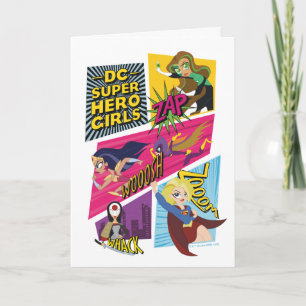 DC Super Hero Girls Action Panels Karte