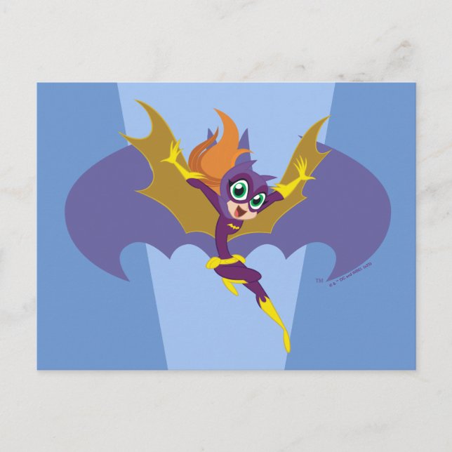 DC Super Hero Girls Batgirl Postkarte (Vorderseite)