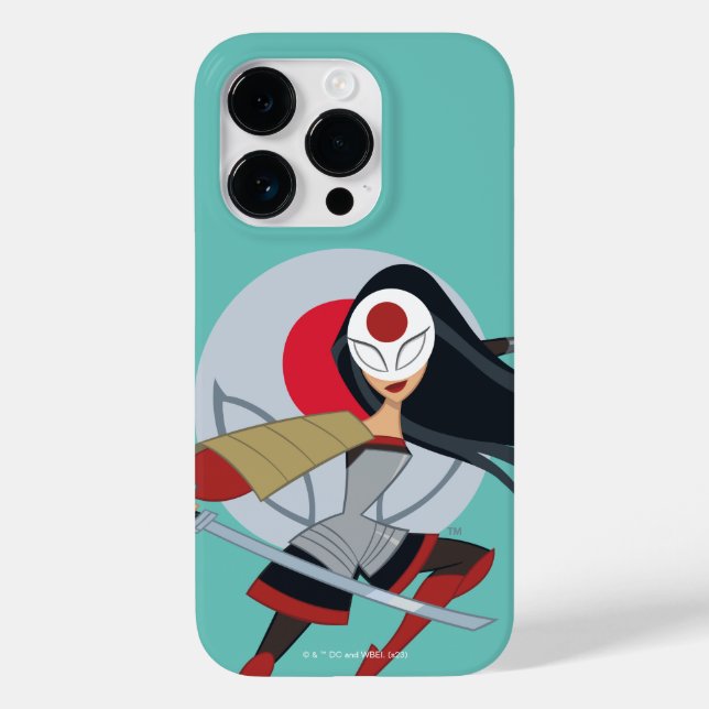 DC Super Hero Girls Katana Case-Mate iPhone Hülle (Rückseite)