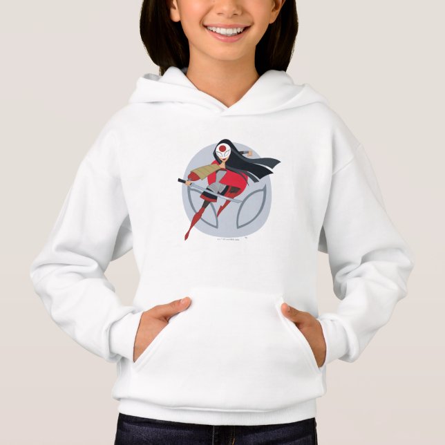 DC Super Hero Girls Katana Hoodie (Vorderseite)