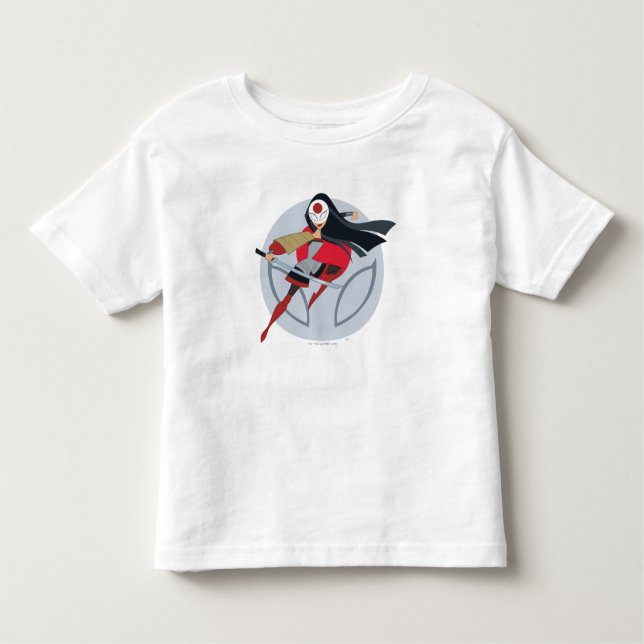 DC Super Hero Girls Katana Kleinkind T-shirt (Vorderseite)