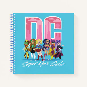DC Super Hero Girls Lineup Notizbuch