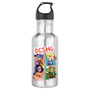 DC Super Hero Girls Quartett Edelstahlflasche