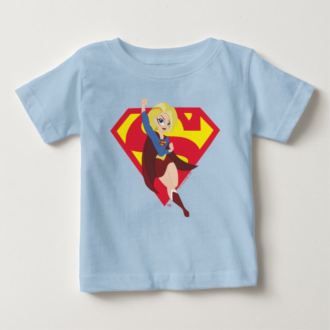 DC Super Hero Girls Supergirl Baby T-shirt (Vorderseite)