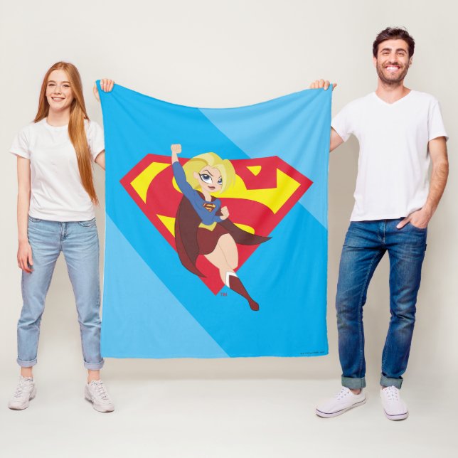 DC Super Hero Girls Supergirl Fleecedecke (Beispiel)