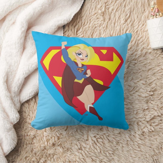 DC Super Hero Girls Supergirl Kissen (Decke)