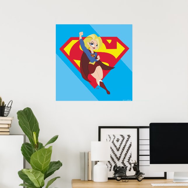 DC Super Hero Girls Supergirl Poster (Heimbüro)