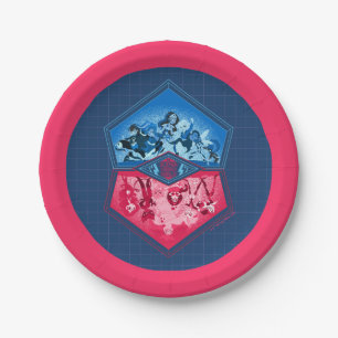 DC Super Hero Girls Teamwork Battle Pappteller