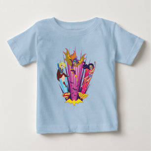 DC Super Hero Girls Trio Baby T-shirt