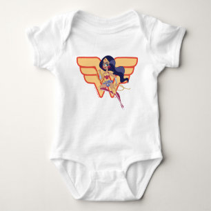 DC Super Hero Girls Wonder Woman Baby Strampler