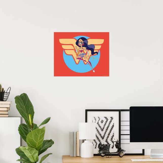 DC Super Hero Girls Wonder Woman Poster (Heimbüro)