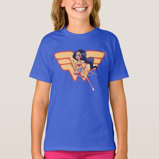 DC Super Hero Girls Wonder Woman T-Shirt (Vorderseite)