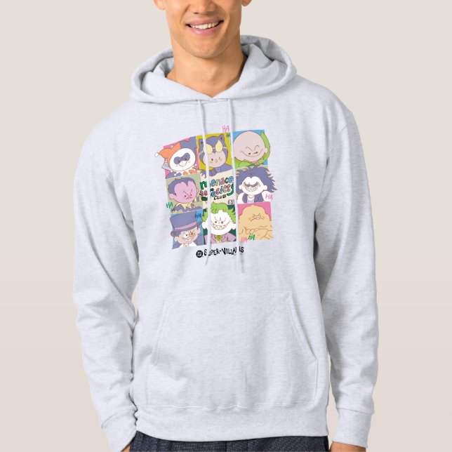 DC Super-Schurken-Bedrohung der Gesellschaft Club- Hoodie (Vorderseite)