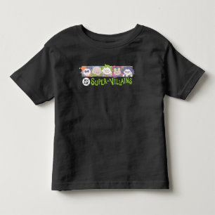 DC-Super-Schurken-Cartoon-Lineup Kleinkind T-shirt