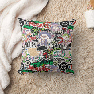 DC-Super-Schurken-Cartoon-Muster Kissen