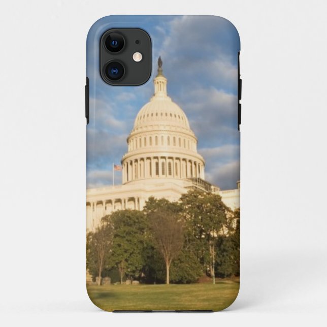 DC USA-, Washington, Hauptstadts-Gebäude Case-Mate iPhone Hülle (Rückseite)