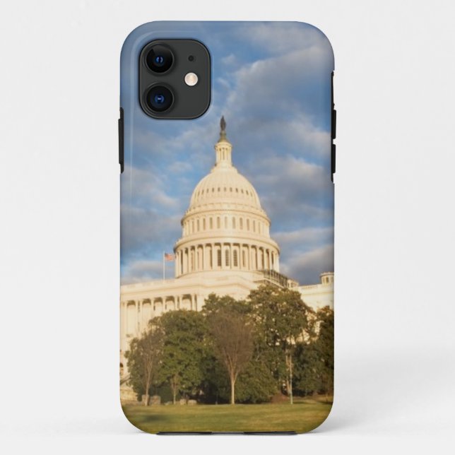 DC USA-, Washington, Hauptstadts-Gebäude Case-Mate iPhone Hülle (Rückseite)