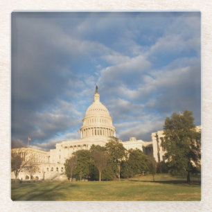 DC USA-, Washington, Hauptstadts-Gebäude Glasuntersetzer