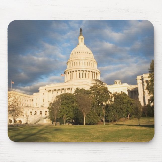 DC USA-, Washington, Hauptstadts-Gebäude Mousepad (Vorne)