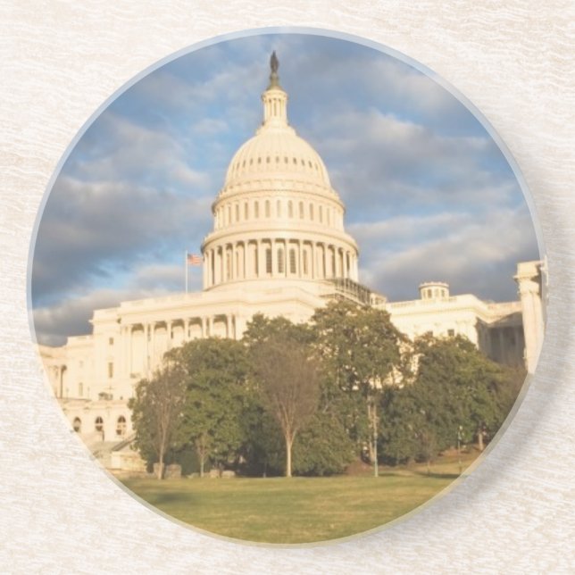 DC USA-, Washington, Hauptstadts-Gebäude Untersetzer (Vorne)