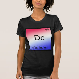 Dc - Washington, Chemie-Elementsymbol T-Shirt