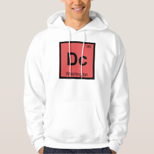 Dc - Washington Chemie Periodensystem Symbol Hoodie