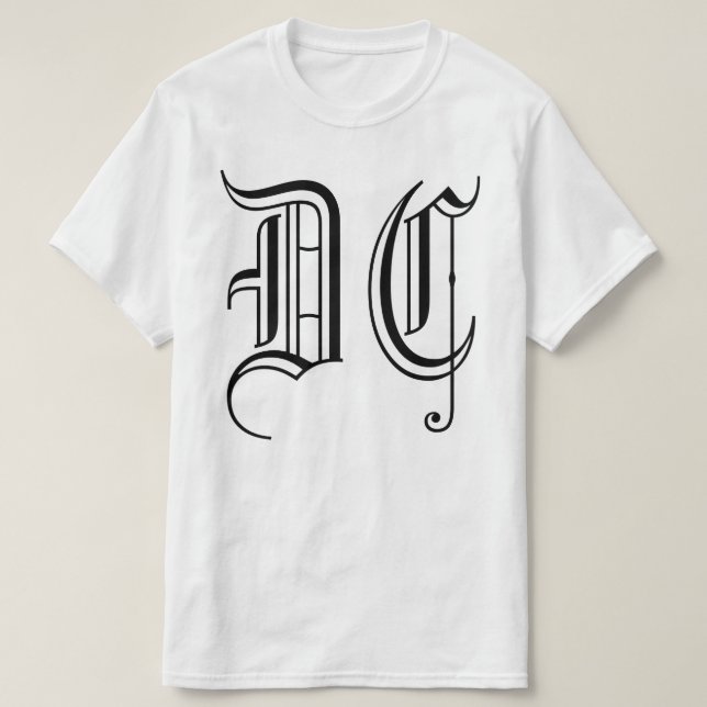 DC (Washington DC) T-Shirt (Design vorne)
